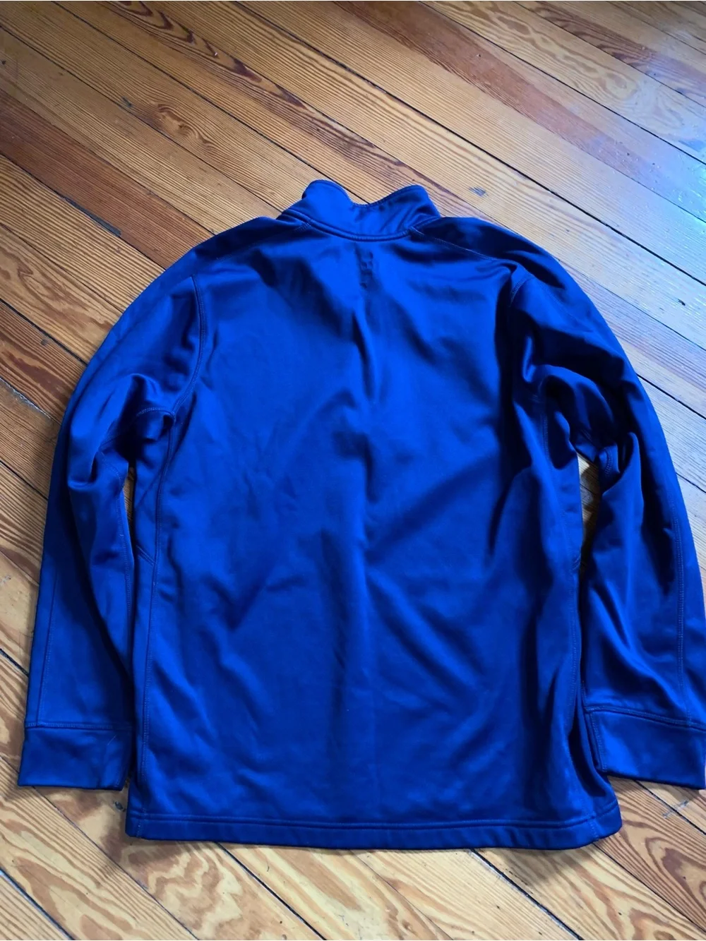 Nike Navy & Blue Livestrong Half-Zip Performance Jacket